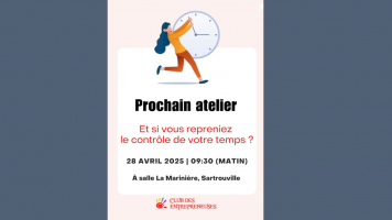 Votre Atelier du 28 Avril 2025