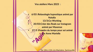 Ateliers Mars 2023